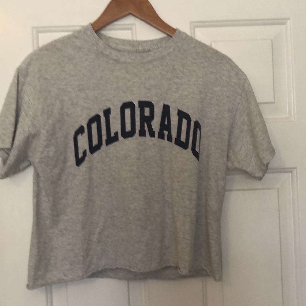 Cropped Graphic Tee